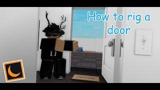 How to rig a door | Moon Animator