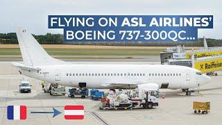 TRIPREPORT | ASL Airlines France (ECONOMY) | Boeing 737-300QC | Toulouse - Vienna