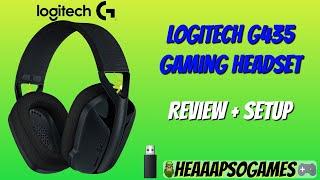 Logitech G435 Gaming Headset Review & PS5 PC Setup Guide