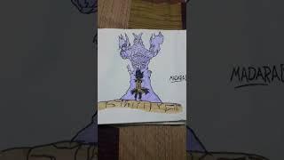 drawing of#sasuke susanoo armor#madara susanoo#DMS kakashi susanoo