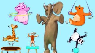 Gazoon - Jungle Exercise | Amazing Animal Adventures | Cartoon For Kids