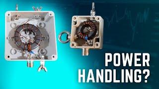 How much power can your FT140-43 & FT240-43 End Fed Half Wave transformer handle?