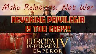 EU4 EMPEROR - HOW TO REVOKE PRIVILEGIA EARLY [1.30.1]