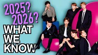 No BTS comeback in 2025? Maybe 2026? | Everything we know..