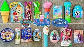 my favorite  Candy ASMR | Sweets Surprise Egg Lollipop & Toys Opening | Frozen Peppa Pig Paw Patrol