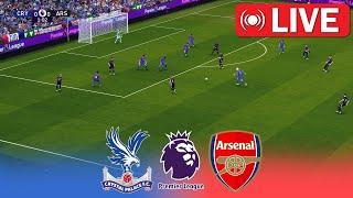 Live: Crystal Palace vs Arsenal - Premier League  2024 | Match Football Simulation Game Streaming