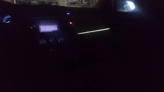 Rbg декоративная подсветка бардачка corolla 2013