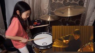 #whiplash #caravan 6 years old girl / drum solo / jazz drum / drum battle