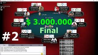 Final of the $3,000,000 Poker Tournament - Final Table Highlights - #2