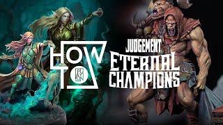 How to Play Judgement: Eternal Champions MOBA-inspired competitive tabletop miniatures game