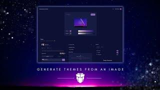 Generate Themes from an Image