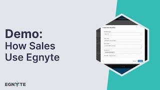 How Sales Professionals Use Egnyte