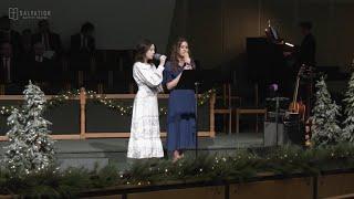 Пение «Be Born in Me» - Суламита и Лиана