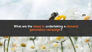 What is demand generation? – webinar – learn the difference between lead and demand generation