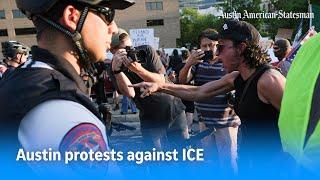 Austin ICE protest: Texas cities join LA in demonstrations against immigration raids