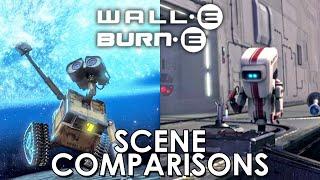 WALL·E (2008) and BURN·E (2008) - scene comparisons