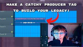 Build a legacy as a producer (how to make a catchy producer tag) for free in fl studio 20