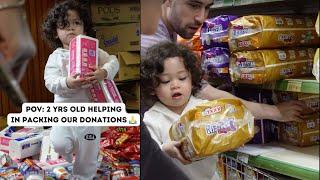 Milad, BUYING Diapers & Milk for Other Kids! (Young Good Samaritan) ️