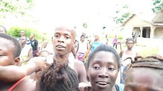 Random stop in Lunsar, Sierra Leone
