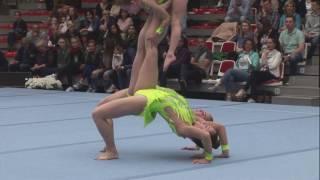 FIAC 2017 AG FINALS ACRO ACADEMY Steenbergen Arjenne Tognini Myrthe  Bergsma Iris