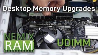 UDIMM Desktop Memory Upgrade by NEMIX RAM