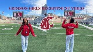 WSU Crimson Girls Recruitment Video #1 - Sofia Mah