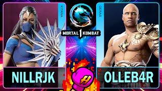 MK1 NillRJK (KITANA) VS Olleb4r (GERAS)Mortal Kombat 14K 60ᶠᵖˢ