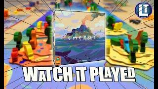 EMERGE board game Full Playthrough