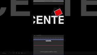 How to CENTER Align in After Effects