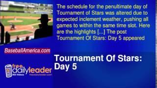 Tournament Of Stars: Day 5