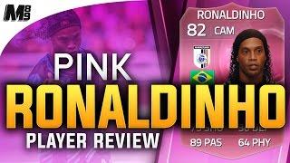 FIFA 15 PINK RONALDINHO REVIEW (82) FIFA 15 Ultimate Team Player Review + In Game Stats