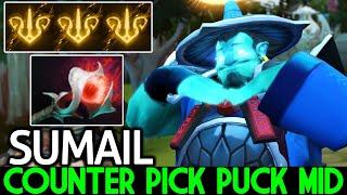 SUMAIL [Storm Spirit] Counter Pick Puck Mid with Orchird Build Dota 2