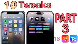 Top 10 Best Jailbreak Tweaks You MUST Try | Part 3