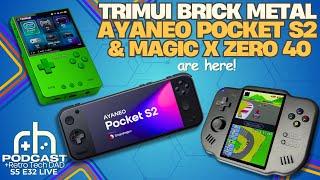 TrimUI Brick Hammer, MagicX Zero 40 & AYANEO Pocket S2 HANDS-ON!