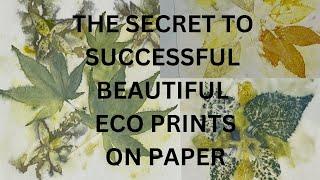 HOW TO MAKE ECO PRINTS - SECRETS FOR BEAUTIFUL RESULTS