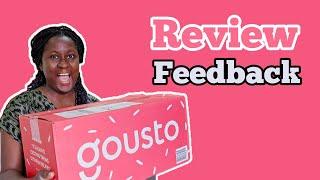 I subscribed to GOUSTO recipe box | IS Gousto WORTH it? | my honest review of Gousto recipe box