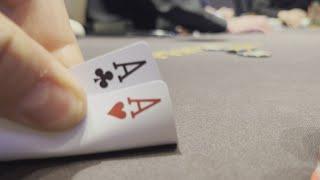 I 4bet AA preflop... and get 5bet jammed on!  | Poker Vlog 305