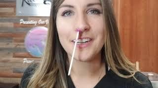 Nose Wax Demo On Myself