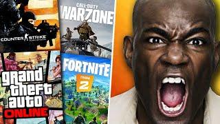 ЧEPHЫE СЛОМАЛИ ИГРЫ (GTA 5, CS GO, WARZONE)