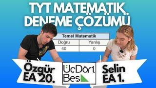 TYT MATEMATİK BÖYLE FULLENİR! 1. ve 20. Gözünden SINAV TADINDA DENEME ÇÖZÜMÜ! #yks2024