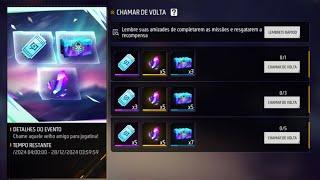 COMO CHAMAR AMIGO DE VOLTA NO FREE FIRE!! EXPLICANDO CERTO!!!