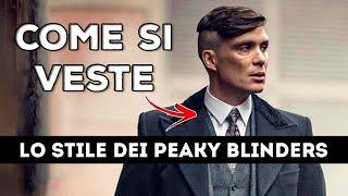 Lo STILE dei Peaky Blinders: come si veste Thomas Shelby