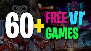 60+ FREE VR GAMES! (QUEST 2, PCVR, PICO 4)