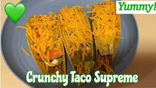Crunchy Taco Supreme Recipe | Quick & Easy | Shay Recipes