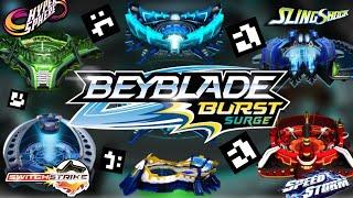 BEYBLADE BURST SURGE ALL BEYSTADİUM QR CODE || BEYBLADE BURST APP 2021