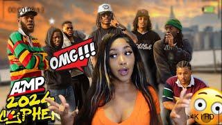 Therealmaraaj_ REACTS TO AMP FRESHMAN CYPHER 2024 | OMMGGG DAVIS SHOCKED ME!!!!