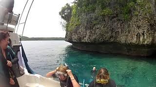 Tonga cave dive