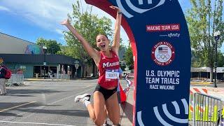 My experience racing at The Olympic Trials 2024