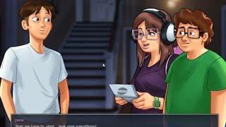 Summertime saga June Full Walkthrough with Erik & became Erik's Girlfriend.