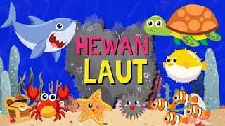 Belajar Nama-nama Hewan Laut untuk Anak-anak | Mengenal Nama-nama Makhluk Laut | Si Kecil Pintar